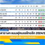 ตารางคะแนนฟุตบอลลีก